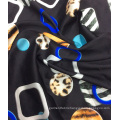 Digital Printed Satin Chiffon Fabric for Fashion Garments